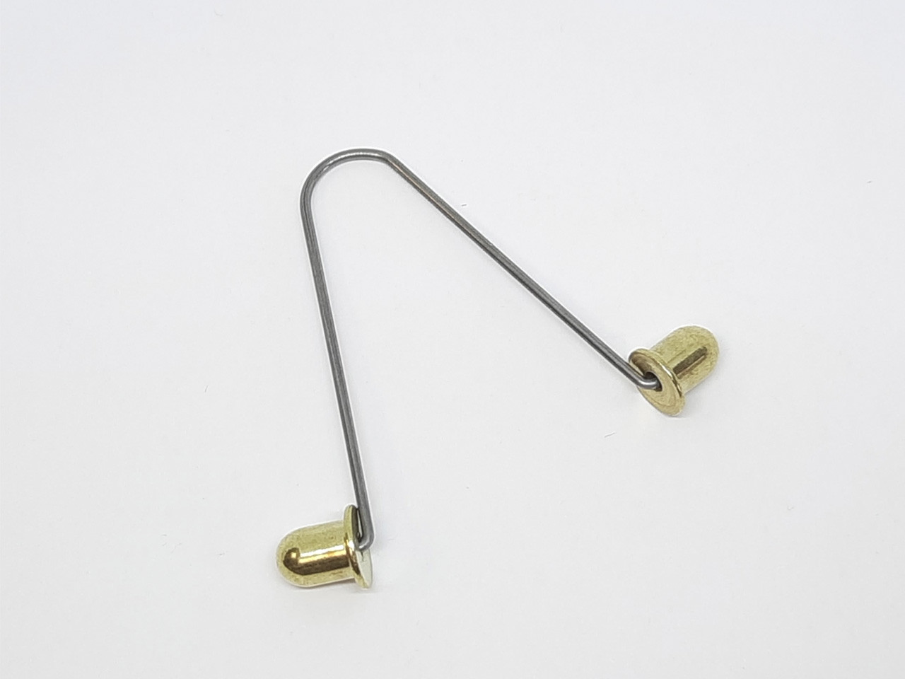 Фіксатор пружинний двосторонній розбірний для з'єднання труб під отвір 6мм, фото 1