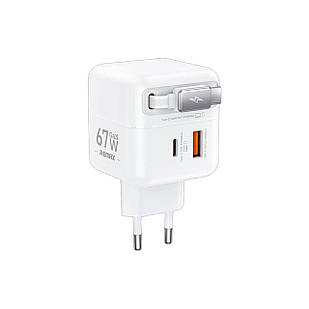 REMAX Doly Type-C fast charging telescopic cable GaN Charger CA01(ACC67W)