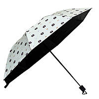 Парасолька механічна + чохол 8К 55 см бежева