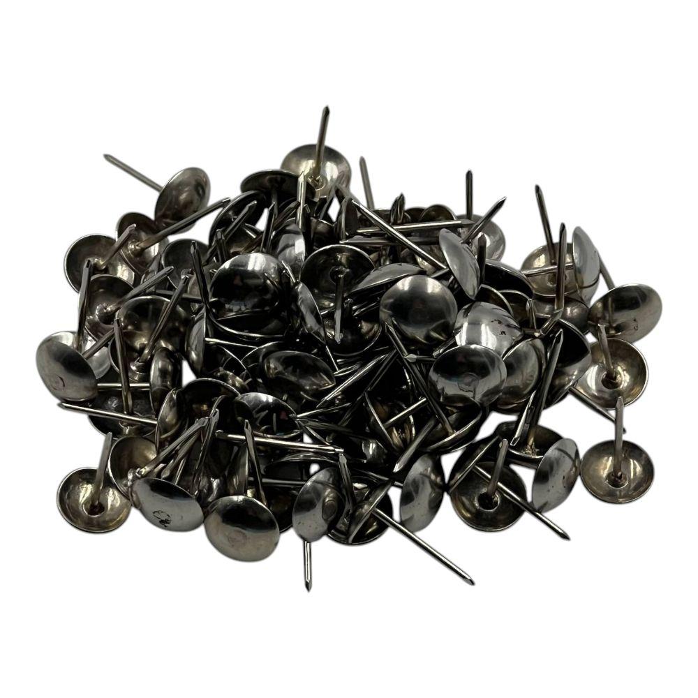 Цвяхи меблеві гладкі 11*20 мм срібло 150 шт./пач.