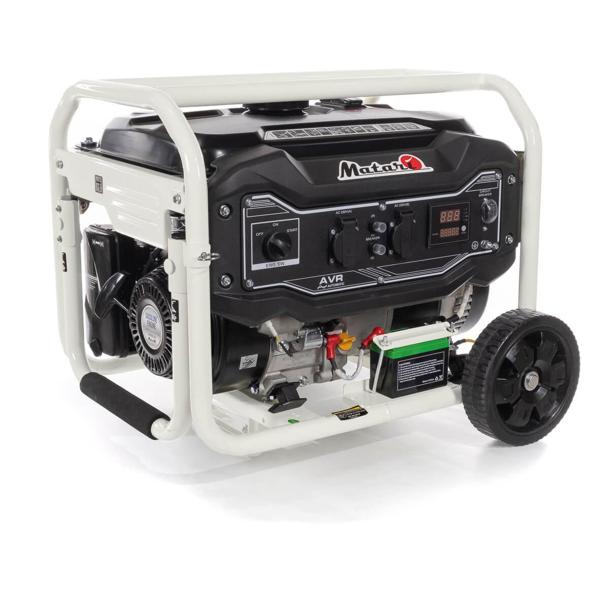 Бензиновий генератор Matari MH6000E, фото 1