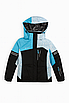 Куртка зимова термо для дівчинки блакитна (GS23173), фото 4