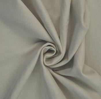 Штучна двостороння замша для блокнотів 25*48см кремовий колір ZMS002