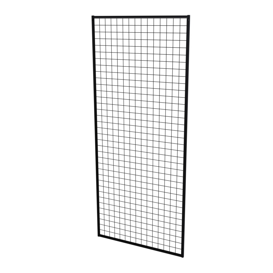 Сітка торгова в рамці 75х180 см, комірка 50 мм, профіль 20 мм, чорна