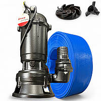 Фекальний насос з ножем Akwa Pumps 2.5 кВт + 25 м