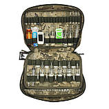 Ампульниця "MARCK-MEN" на 114 ампул у захисному корпусі. Тактична, військова, медична ампульниця. Піксель. "Оберіг Ампул", фото 5