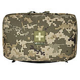 Ампульниця "MARCK-MEN" на 114 ампул у захисному корпусі. Тактична, військова, медична ампульниця. Піксель. "Оберіг Ампул", фото 2