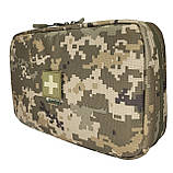 Ампульниця "MARCK-MEN" на 114 ампул у захисному корпусі. Тактична, військова, медична ампульниця. Піксель. "Оберіг Ампул", фото 3