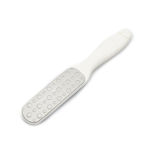 Тертка для педикюру з лазерним напиленням (біла ручка), фото 1
