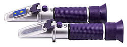 Професійний ручний рефрактометр із підсвіткою (0–32% Brix) Mod.101ATC (LED)