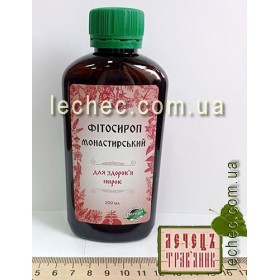 Фітосироп Монастирський для здоров'я нирок 200 мл, фото 1