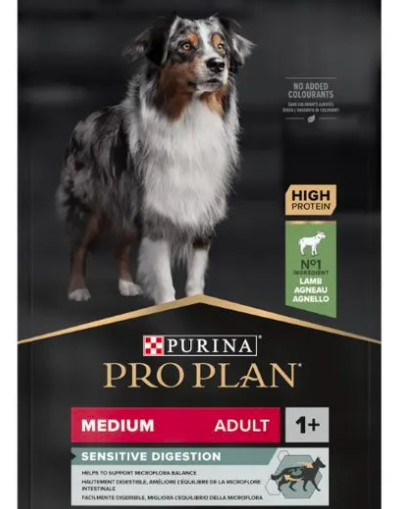 Pro Plan Medium Sensitive 400 г для собак (ягня 19%)