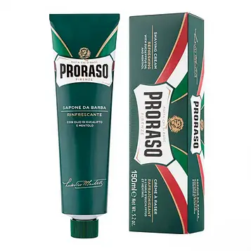Крем для гоління з ментолом та евкаліптом Proraso, 150 мл (10102021)