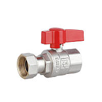 Thermo Alliance Standart Кран кульовий 3/4" ВВ прямий, PN40, з накидною гайкою TAS260W20