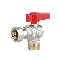Thermo Alliance Standart Кран кульовий 3/4" ВН кутовий, PN40, з накидною гайкою TAS224W20