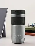 Термокухоль Contigo Byron 2.0 Snapseal 470 мл Stainless Steel (2213022), фото 7