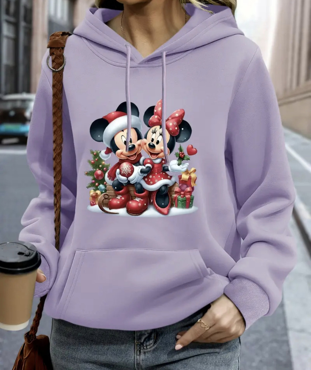 Жіноче тепле худі з Міккі Маусом, фото 1