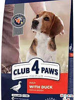 Клуб 4 Лапи Преміум 1кг для собак середніх порід (качка 32%)