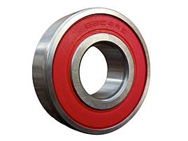 Підшипник кульковий 6204 2RS (20x47x14) під вісь 20 мм, фото 2