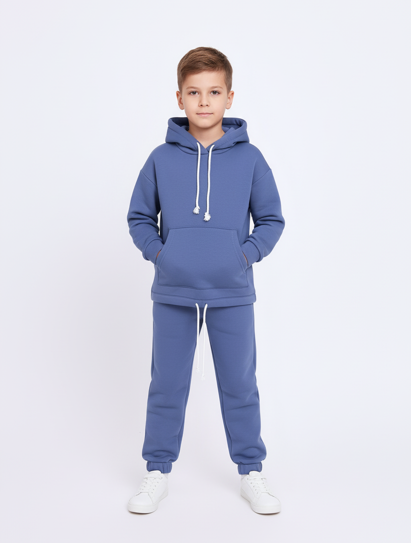Костюм спортивний синій для хлопчика (116-140), фото 1