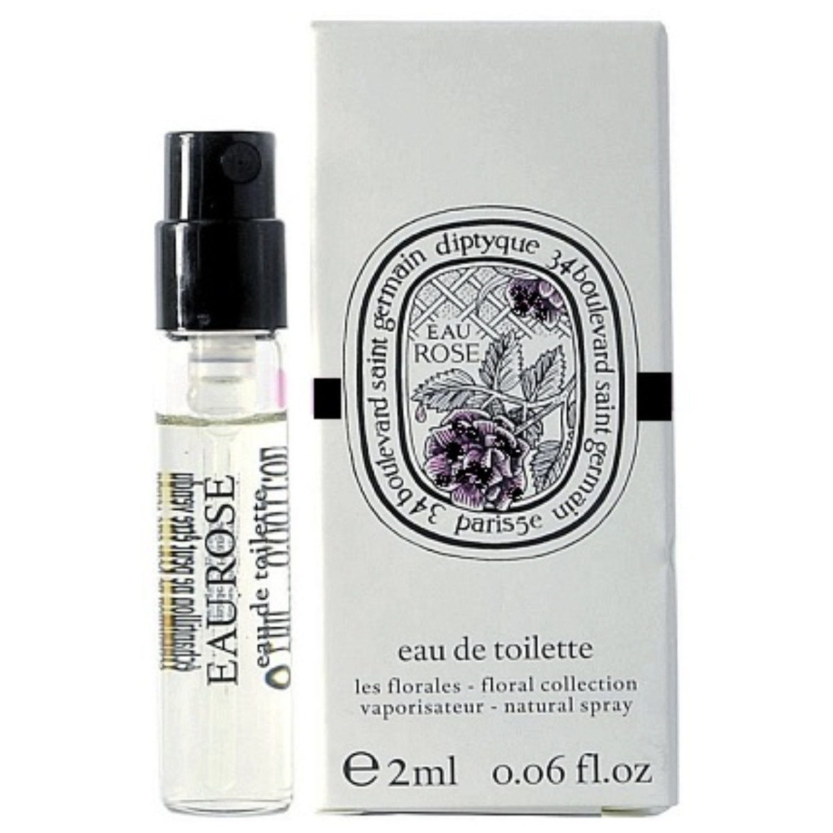 Diptyque Eau Rose Eau de Toilette Туалетна вода (пробник) 2ml (3700431425294)