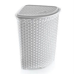 Кошик для білизни РОТАНГ кутовий DUNYA PLASTIK ТУРЦІЯ 52 л. 05005