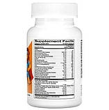 Жувальні мультивітаміни для дітей California Gold Nutrition Kid's Multi 60 жовчних таблеток, фото 2