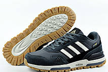 Кросівки чоловічі Adidas ZX 750 сірі, фото 5