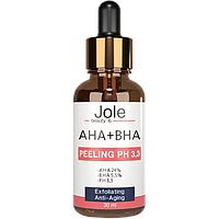 Пілінг для обличчя з кислотами AHA+BHA PH 3.0 Jole Peeling Complex 30ml