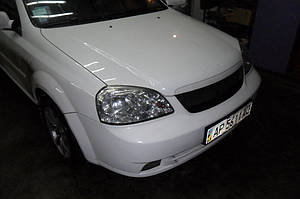 Установка биксеноновых линз G5 на Chevrolet Lacetti Sedan 3