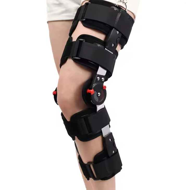 Ортопедичний фіксатор колінного суглоба з регулюванням кута згину, регульований за висотою MH-11155, фото 1