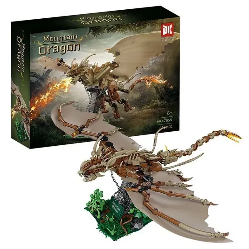 Конструктор 7055 Гірський дракон Mountain Dragon, 886 деталей, фото 1