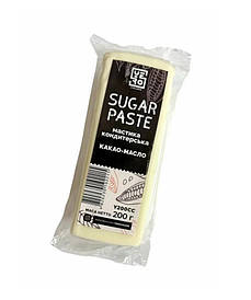 Універсальна мастика біла з какао-масло 100 г, YERO Colors