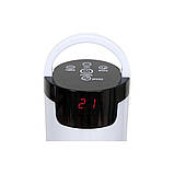 Вентилятор підлоговий електромережевий 230 В (50 Вт) h= 95.5 см (продуктивність 4 м³/хв) LUND 66842, фото 4