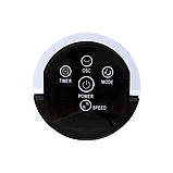 Вентилятор підлоговий електромережевий 230 В (50 Вт) h= 95.5 см (продуктивність 4 м³/хв) LUND 66842, фото 5