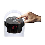 Вентилятор підлоговий електромережевий 230 В (50 Вт) h= 95.5 см (продуктивність 4 м³/хв) LUND 66842, фото 9