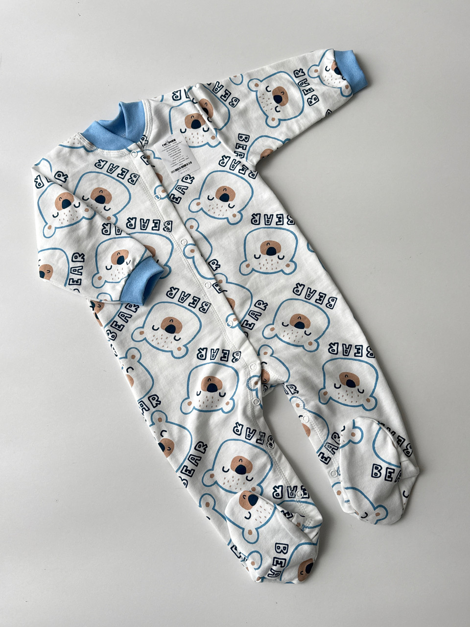 Спальник в тканині байка, 74р., фото 1