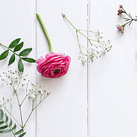 Картина з годинником «Ніжні рожеві квіти» Настінний годинник з безшумним мехаізмом Світлий декор 60х40 см, фото 4