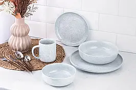 Сервіз Ardesto Loreto, порцеляна , блакитний 30 предметів