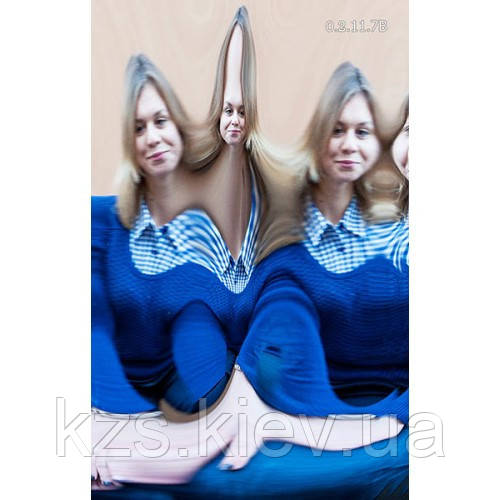 Дзеркало для кімнати сміху 1250х535 мм, фото 1