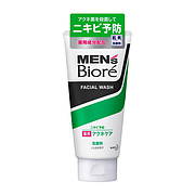 Чоловіча пінка для обличчя проти акне Men`s Biore Double Acne Control / KAO / 130гр (286833)