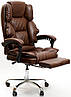 Крісло офісне Diego Comfort Pro коричневий, фото 5