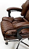 Крісло офісне Diego Comfort Pro коричневий, фото 9