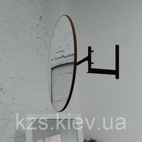 Дзеркало сферичне з кріпленням №1 Д-450мм, фото 1