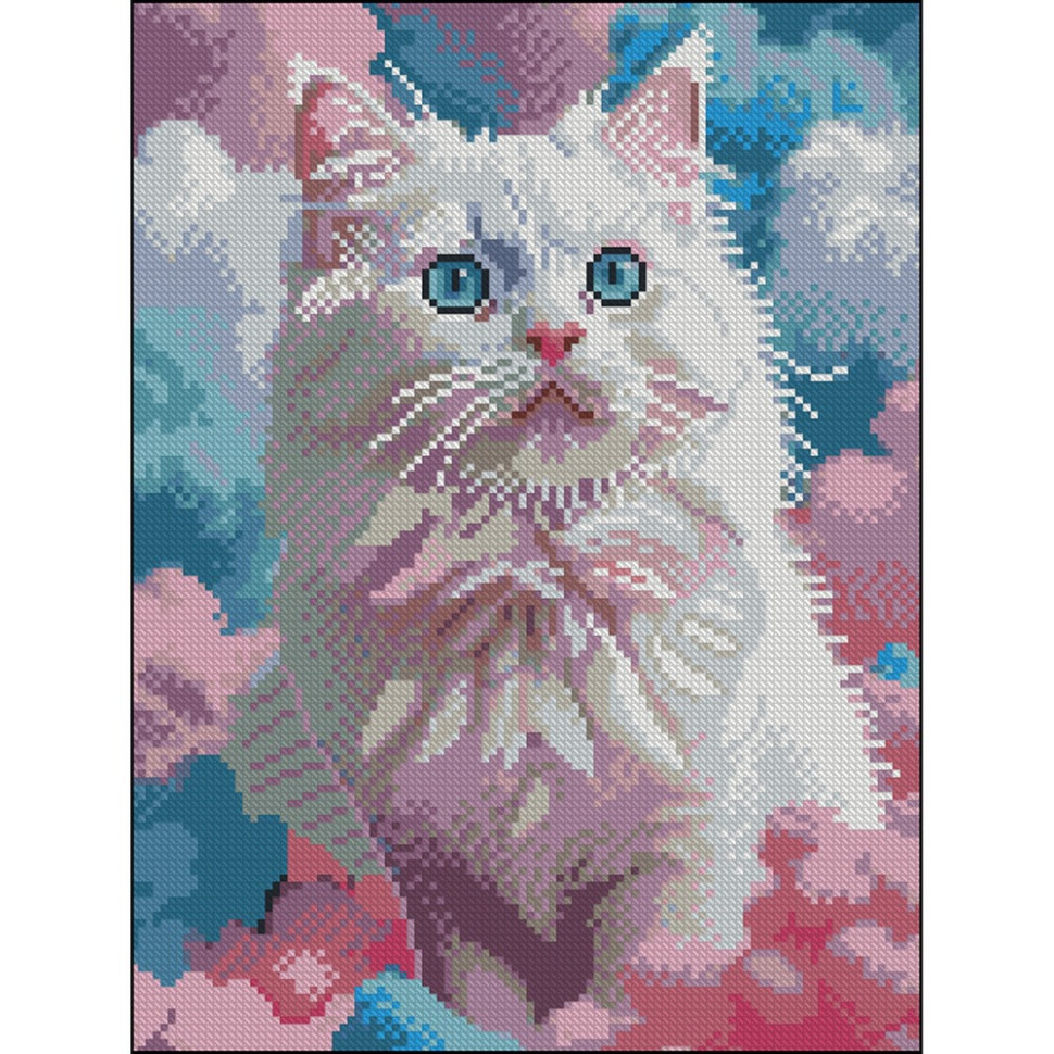 Алмазна мозаїка "Милість" ZAV3040-50 без підрамника 30х40 см, фото 1