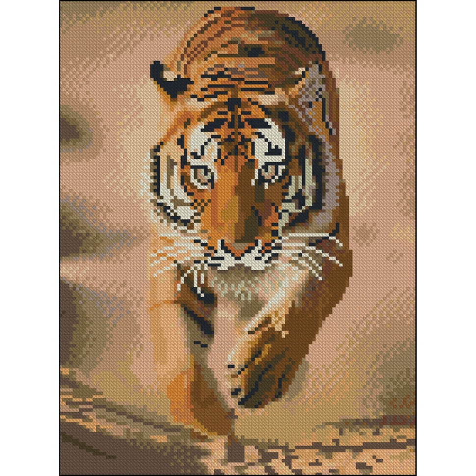 Алмазна мозаїка "Сила" ZAV3040-51 без підрамника 30х40 см, фото 1