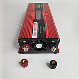 Інвертор перетворювач напруги 12V 220V UKC 2000 Вт, автомобільний інвертор з модифікованою синусоїдою, KC-2000D, фото 9