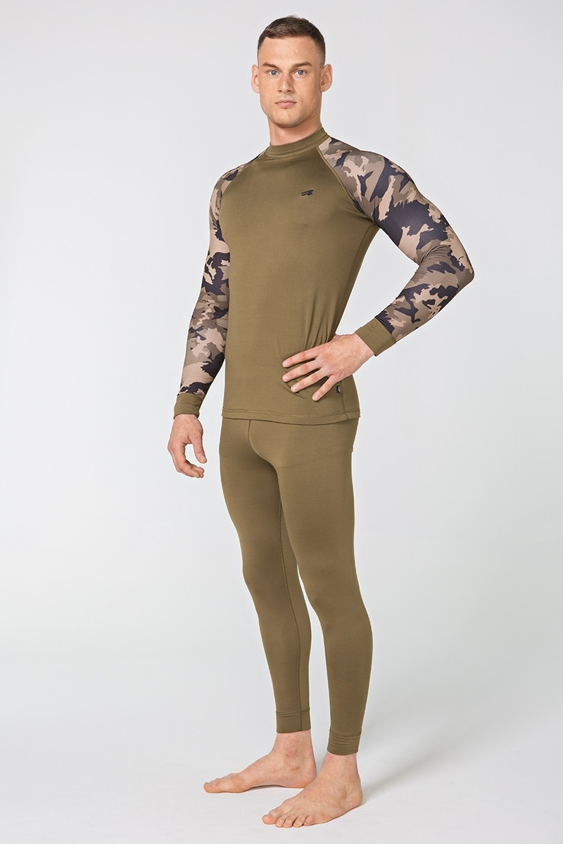 Комплект чоловічої термобілизни Radical Polska Shooter S Хакі (r0107), фото 1