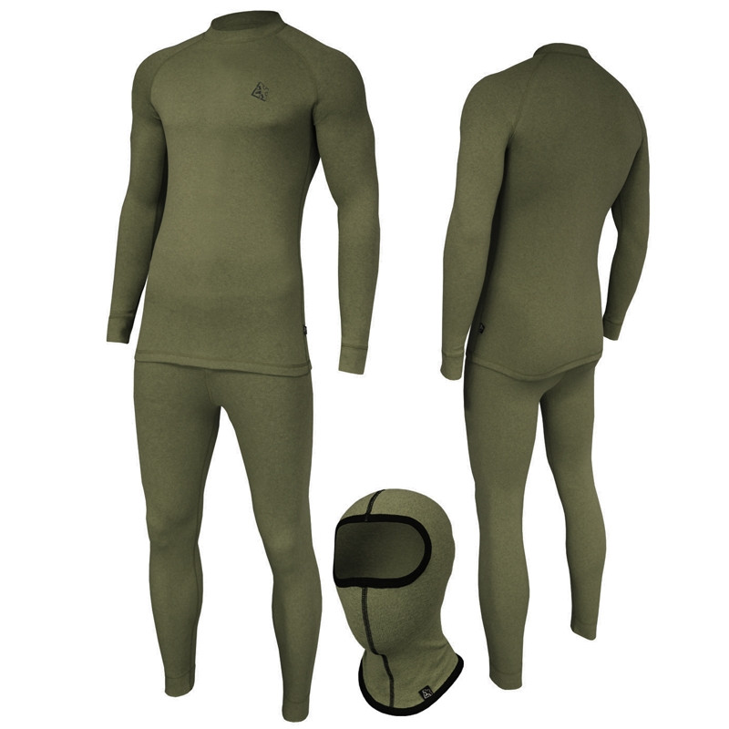 Комплект чоловічої термобілизни Radical Polska Hunter Хакі (r0015), фото 1