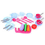 Набір ігровий ТехноК Кухня 29 предметів Різнокольоровий (6696TXK), фото 2